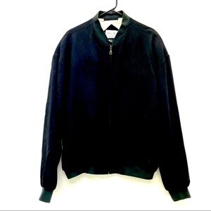 John Irwin Palm Beach silk zip jacket fully lined, cotton cuffs, pockets…